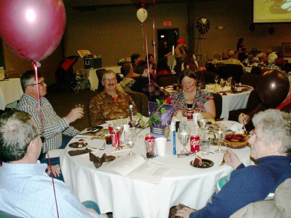 Febr. 2014.  Headwaters banquet.